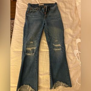Madewell Cali Demi Boot Jeans (Size 25)